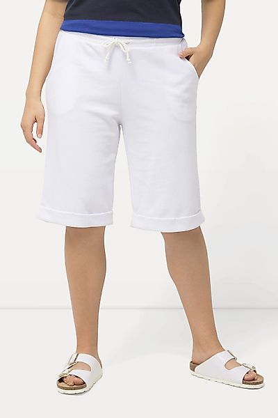 Ulla Popken Jeansshorts Sweatshorts Mary weites günstig online kaufen