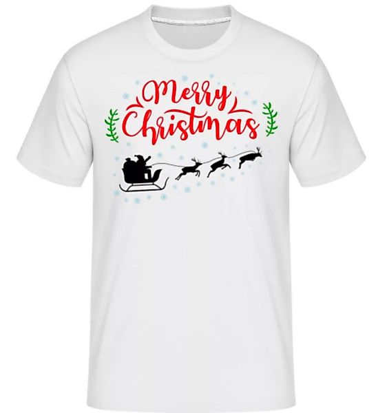 Merry Christmas · Shirtinator Männer T-Shirt günstig online kaufen