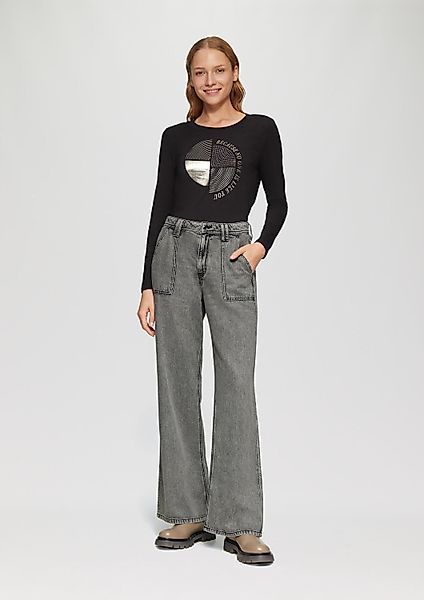 s.Oliver Weite Jeans Jeans-Hose SURI (1-tlg) günstig online kaufen