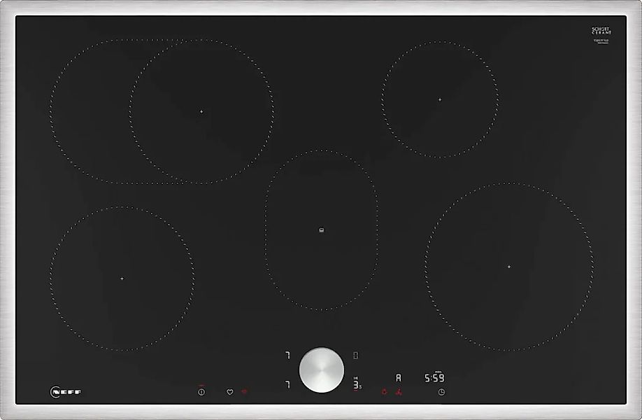 NEFF Induktions-Kochfeld "T58STF1L0" mit intuitiver Twist Pad Bedienung günstig online kaufen