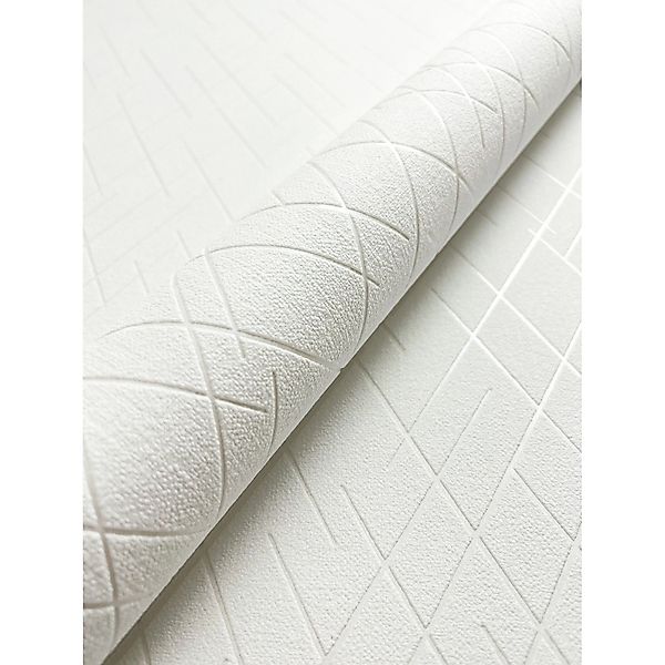 Newroom Vliestapete Saira White Linien Modern FSC® günstig online kaufen