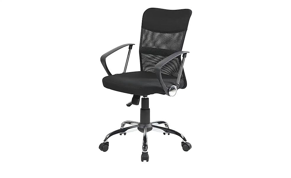 Bürodrehstuhl  Flöha ¦ schwarz ¦ Maße (cm): B: 56 H: 100 T: 56.0 Stühle > B günstig online kaufen