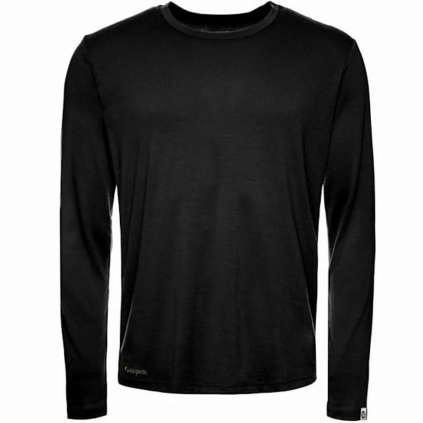 Kaipara - Merino Sportswear Langarmshirt Merino Longsleeve Herren Regularfi günstig online kaufen