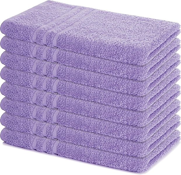 Lavea Handtücher 8er Set Handtuch 50x100 cm, (Frottierserie Elena), Saugsta günstig online kaufen