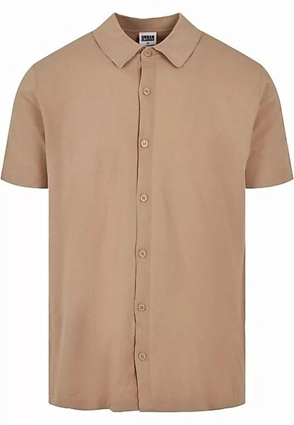 URBAN CLASSICS Langarmhemd Urban Classics Herren Knitted Shirt (1-tlg) günstig online kaufen