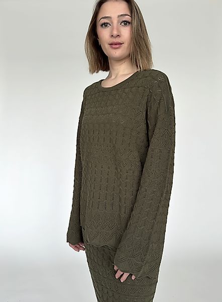 Zuckerwatte Ajourpullover modische Ajouroptik aus feiner günstig online kaufen