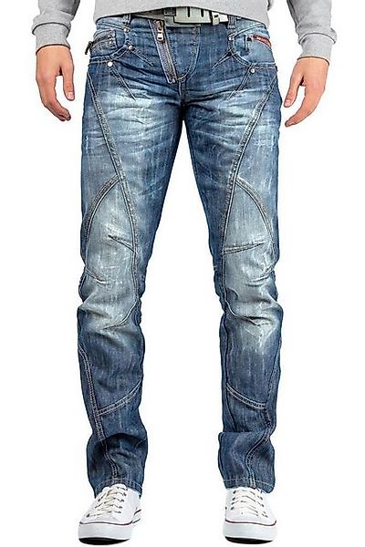 Cipo & Baxx Regular-fit-Jeans Hose BA-C0751 W28/L32 (1-tlg) Optimale Passfo günstig online kaufen