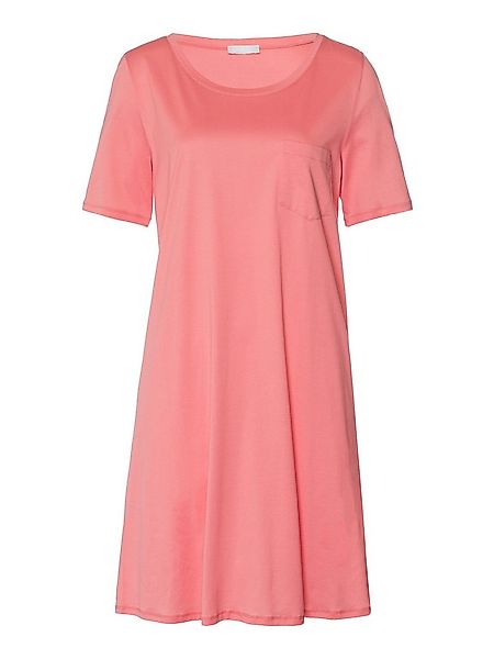 Hanro Nachthemd Cotton Deluxe, Kurzarm 90cm Nacht-hemd schlafmode sleepwear günstig online kaufen