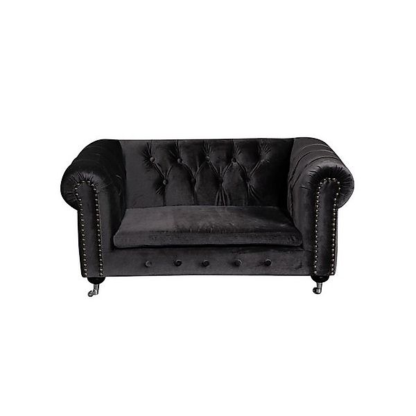 Xlmoebel 2-Sitzer Luxuriöses Barock-Rokoko Sofa mit Textil-Bezug Chesterfie günstig online kaufen