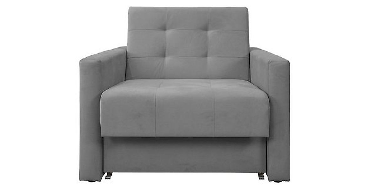 Paspartur Schlafsofa Mondo1R, 1-Sitzer Gästebett, mit Schlaffunktion und Be günstig online kaufen