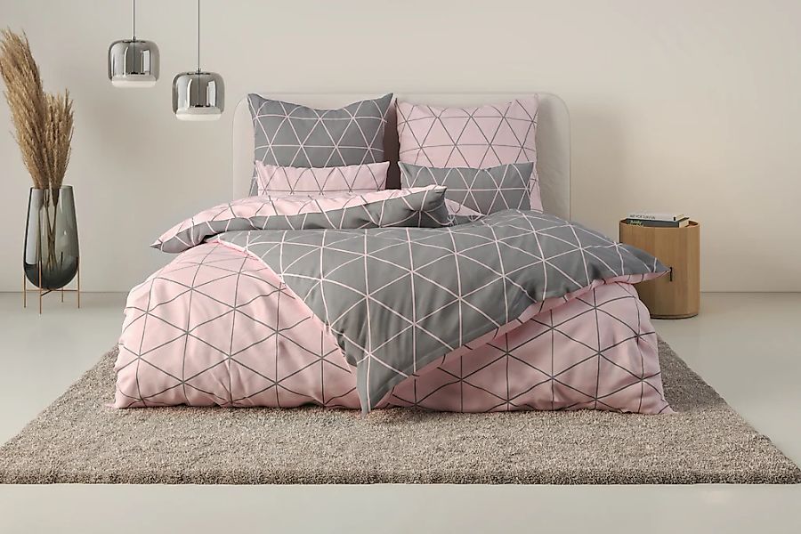 OTTO home Bettwäsche "Balsby" 2 Stk. tlg. in Gr. 135x200 oder 155x220 cm, 1 günstig online kaufen