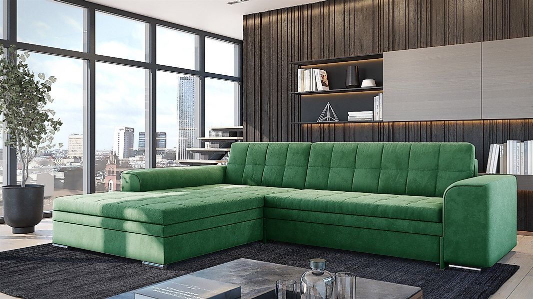 Fun Möbel Ecksofa Sofa SARRA Ottomane günstig online kaufen