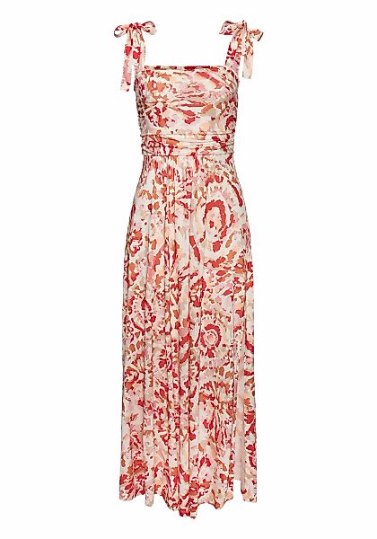 Buffalo Maxikleid, Alloverprint, Bandeaukleid, sommerlich, verspielt günstig online kaufen