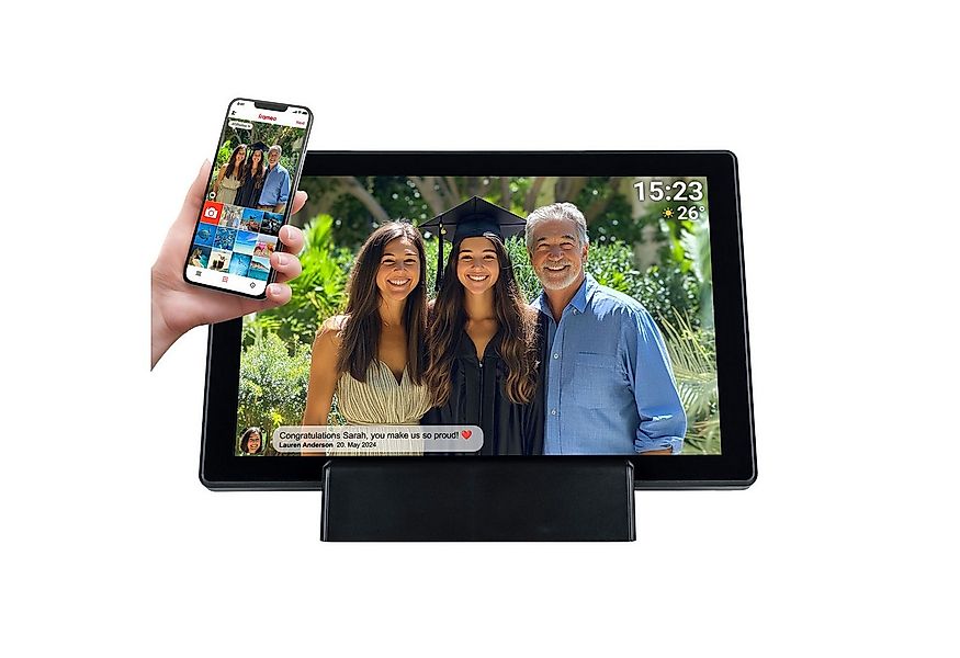 Denver Frameo PFF-1070 Digitaler Bilderrahmen (1.280 x 800 Pixel Pixel, 16 günstig online kaufen