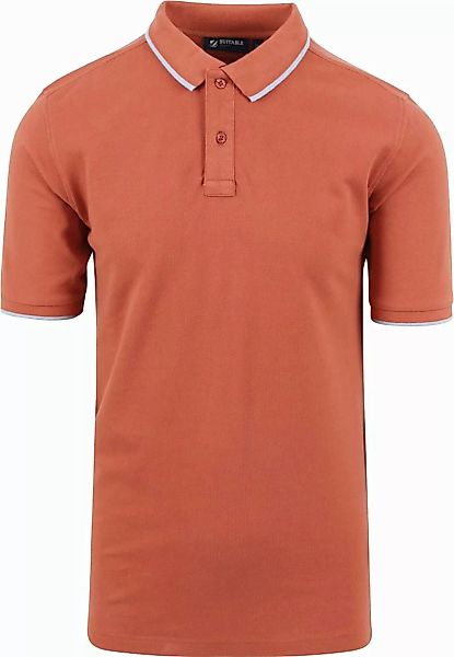 Suitable Respect Poloshirt Tip Ferry Terrakotta - Größe M günstig online kaufen