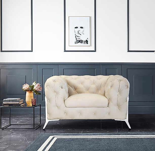 Leonique Chesterfield-Sessel "Amaury Sessel", aufwändige Knopfheftung, mode günstig online kaufen