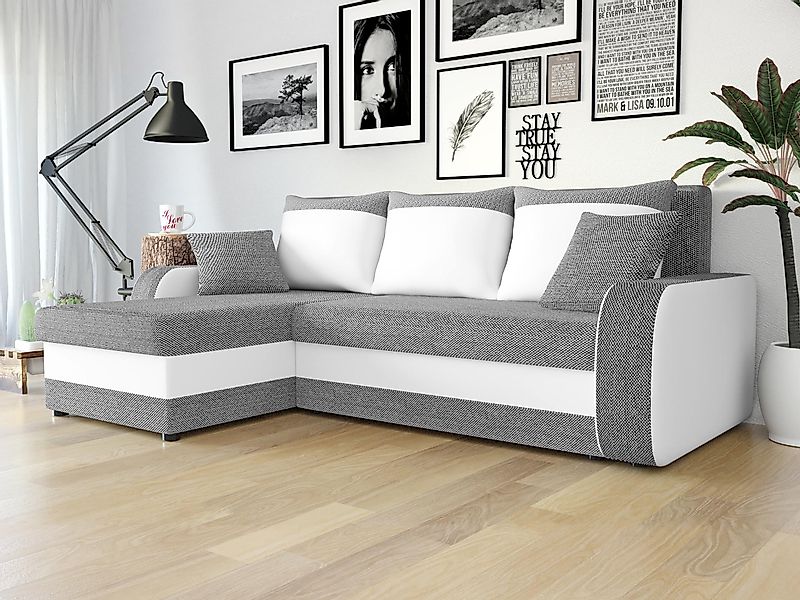 MIRJAN24 Ecksofa Kris Lux, mit Schlaffunktion günstig online kaufen