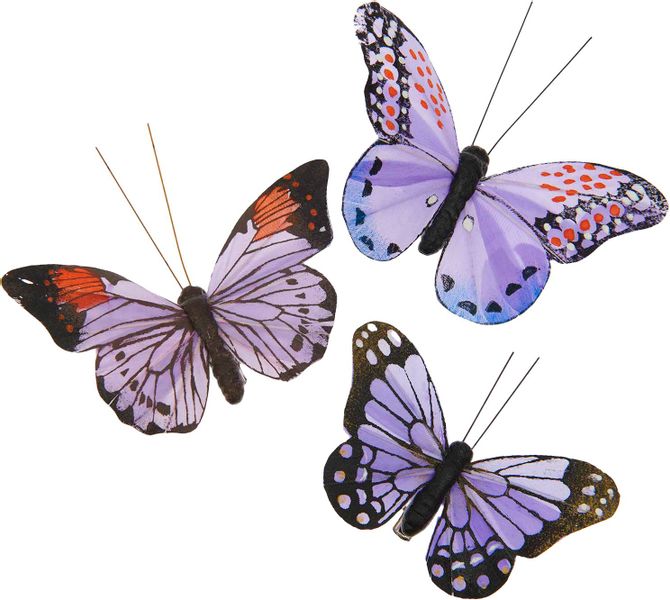 Rico Design Gartenstecker Schmetterling mit Clip günstig online kaufen