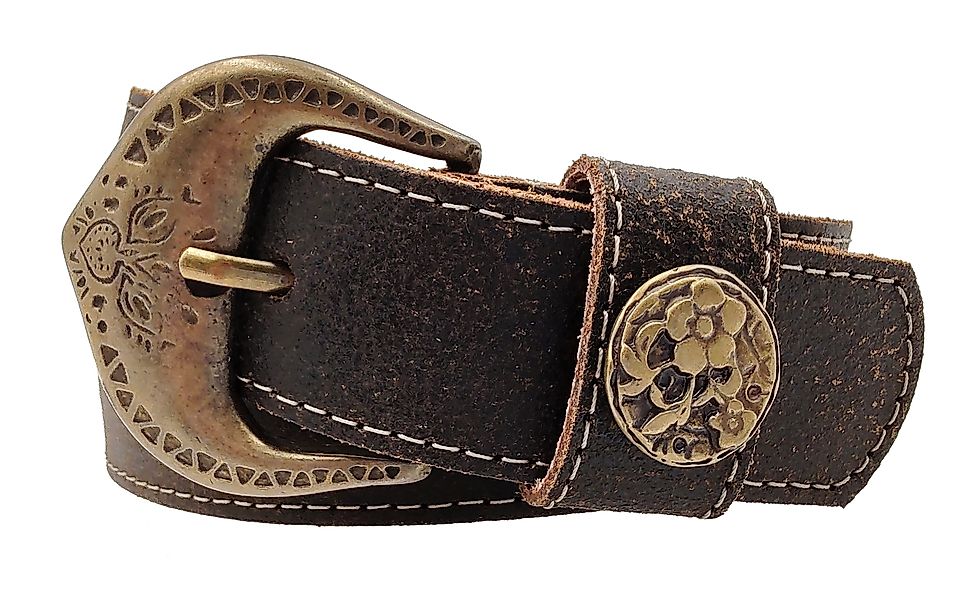 Der Trachtler Ledergürtel Trachtengürtel MADE IN günstig online kaufen
