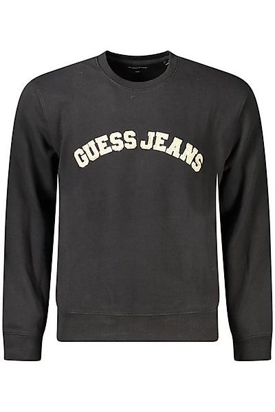 GUESS JEANS Sweatshirt Stylisches Herren-Sweatshirt Schwarz - Langarm günstig online kaufen