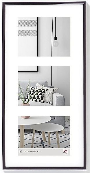 Walther Bilderrahmen Kunststoffrahmen 3x 13x18 KB338S günstig online kaufen