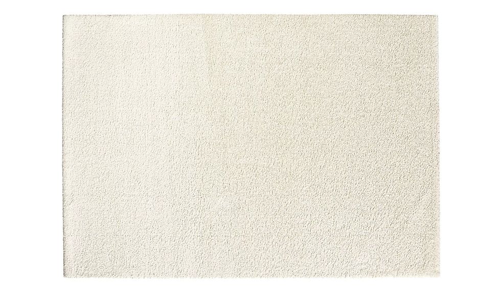 Hochfloorteppich  Soft Shaggy - weiß - Synthethische Fasern - 140 cm - Scon günstig online kaufen