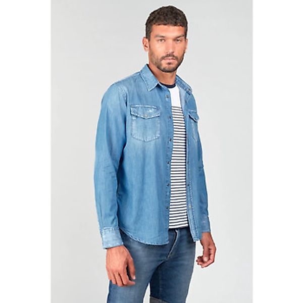 Le Temps des Cerises  Hemdbluse Hemd aus denim PEDRO günstig online kaufen