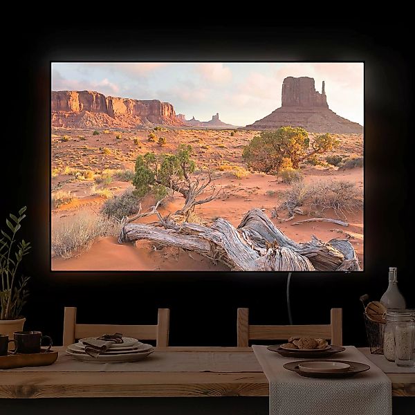 LED-Wechselbild Monument Valley Navajo Tribal Park Arizona günstig online kaufen