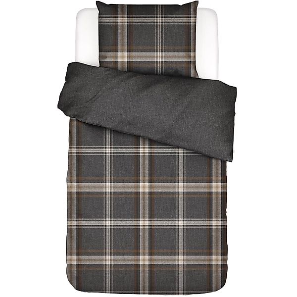 Essenza Bettwäsche Valentina Grey Flanell, Flanell, günstig online kaufen