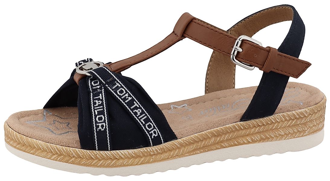 TOM TAILOR Riemchensandale, Plateau, Sandalette, Sommerschuh günstig online kaufen