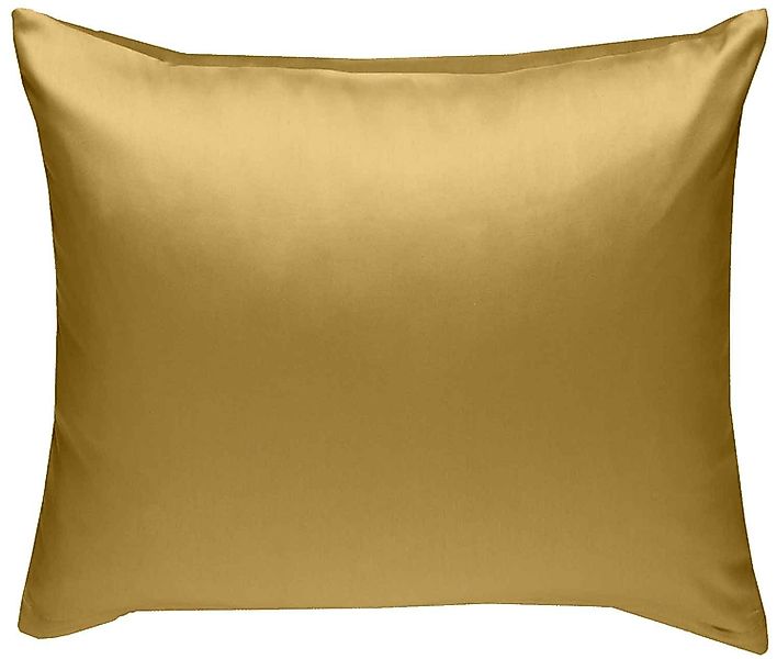BETTWAESCHE-MIT-STIL Kissenbezug Mako Satin Kissenbezug uni günstig online kaufen