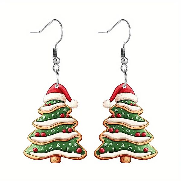 Adelia´s Paar Ohrhänger Weihnachtsschmuck Ohrringe Ohrhänger günstig online kaufen