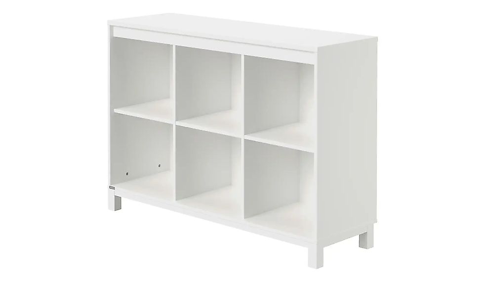 PAIDI Standregal  Olli ¦ weiß ¦ Maße (cm): B: 123,5 H: 87,9 T: 40.1 Regale günstig online kaufen