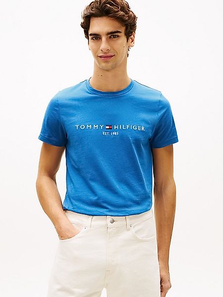 Tommy Hilfiger T-Shirt TOMMY LOGO aus reiner Baumwolle günstig online kaufen