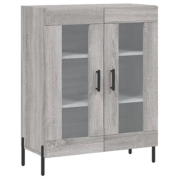 vidaXL Sideboard Grau Sonoma 69,5x34x90 cm Holzwerkstoff 827802 günstig online kaufen