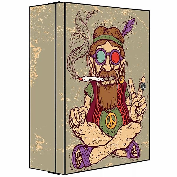 Banjado XXL Medizinschrank Abschliessbar 35x46x15cm Arzneischrank Anthrazit günstig online kaufen