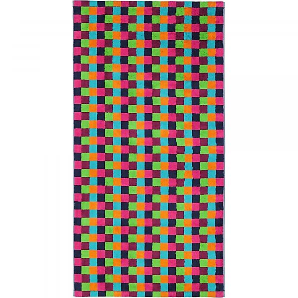 Cawö - Life Style Karo 7047 - Farbe: 84 - multicolor - Duschtuch 70x140 cm günstig online kaufen