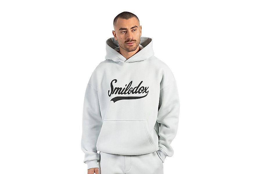 Smilodox Hoodie Lorik, Oversize Kapuzenpullover mit großem Frontprint auf d günstig online kaufen