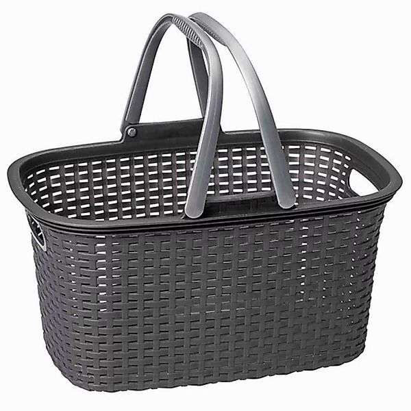 Rival Einkaufskorb Einkaufskorb "Rattan" Kunststoff mit günstig online kaufen
