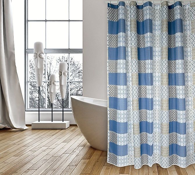 MSV Duschvorhang Cotexsa CERAMIQUE Breite 180 günstig online kaufen