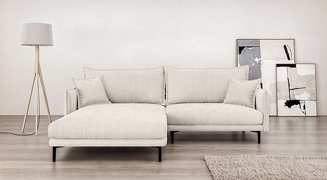 INOSIGN Ecksofa »ALEXANDRIA mit Recamiere rechts oder links bestellbar, mod günstig online kaufen