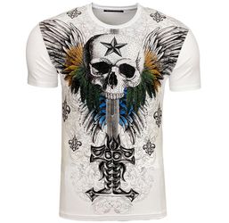 Baxboy T-Shirt Baxboy Totenkopf T-Shirt günstig online kaufen