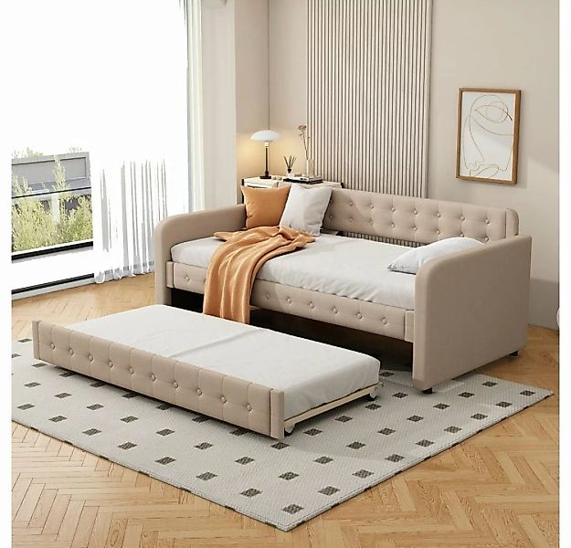 PFCTART Sofa 90*200cm Sofabett Tagesbett, mit ausziehbares rollbett günstig online kaufen