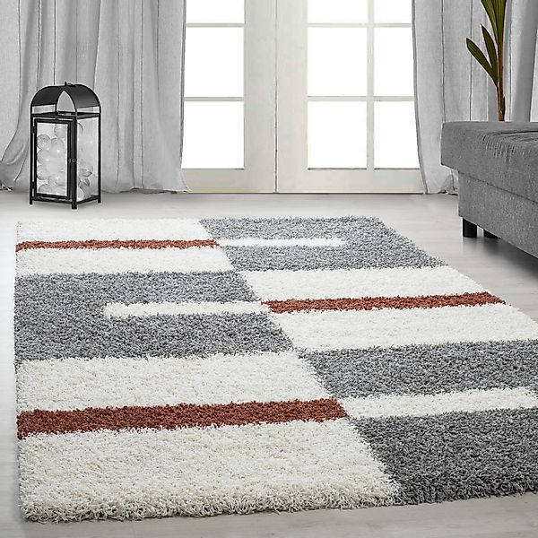Ayyildiz Teppiche Hochflor-Teppich »Gala Shaggy 2505«, rechteckig, 30 mm Hö günstig online kaufen