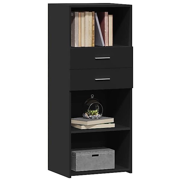 vidaXL Highboard Highboard Schwarz 50x42,5x124 cm günstig online kaufen