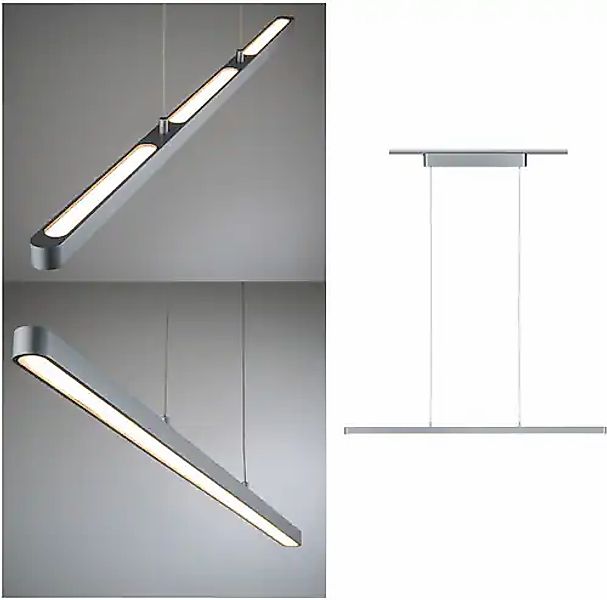 Paulmann Schienensystem-Leuchten »URail Pendel Lento 1800lm 41W 2700K dimmb günstig online kaufen