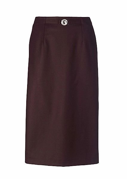 GOLDNER Midirock "Kurzgröße Klassischer Schurwoll-Schlupfrock" Ohne günstig online kaufen