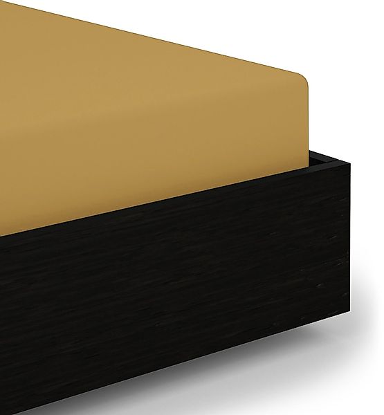 Heckett and Lane Spannbettlaken Elementi, Mako-Satin, günstig online kaufen