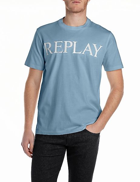 Replay T-Shirt, mit Logo-Frontprint günstig online kaufen