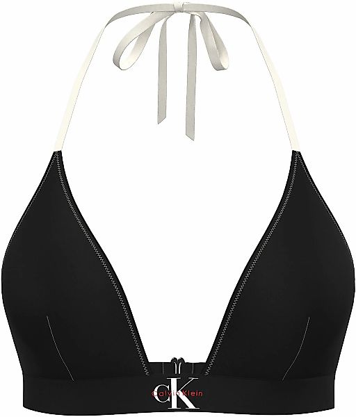 Calvin Klein Swimwear Triangel-Bikini-Top Körpernahe Passform mit Band zum günstig online kaufen